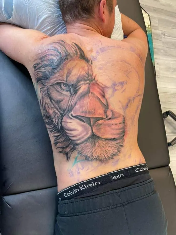 Tattoo by TJ Cornelius at Fallen Raven Tattoo Studio