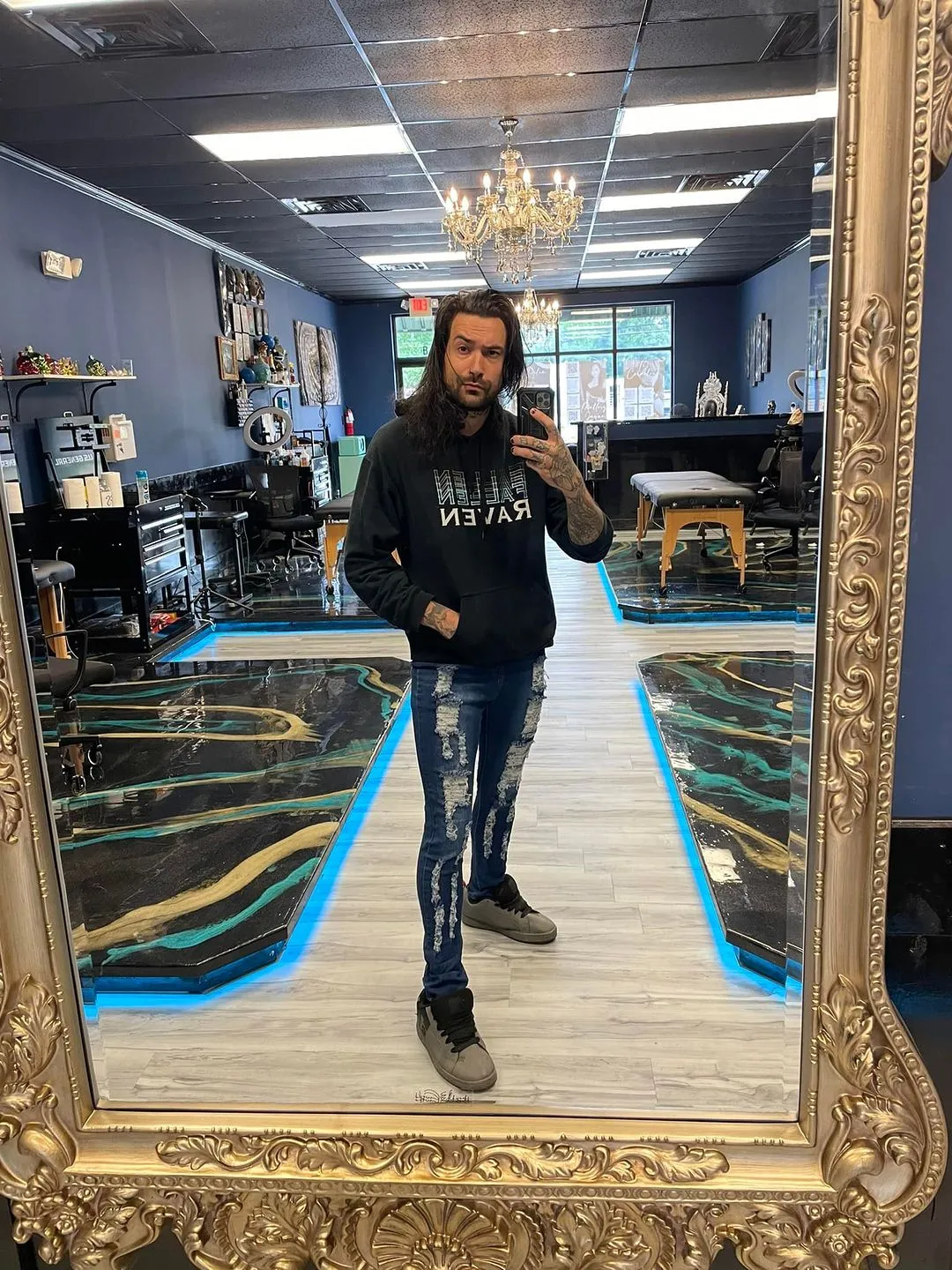 Tattoo by TJ Cornelius at Fallen Raven Tattoo Studio