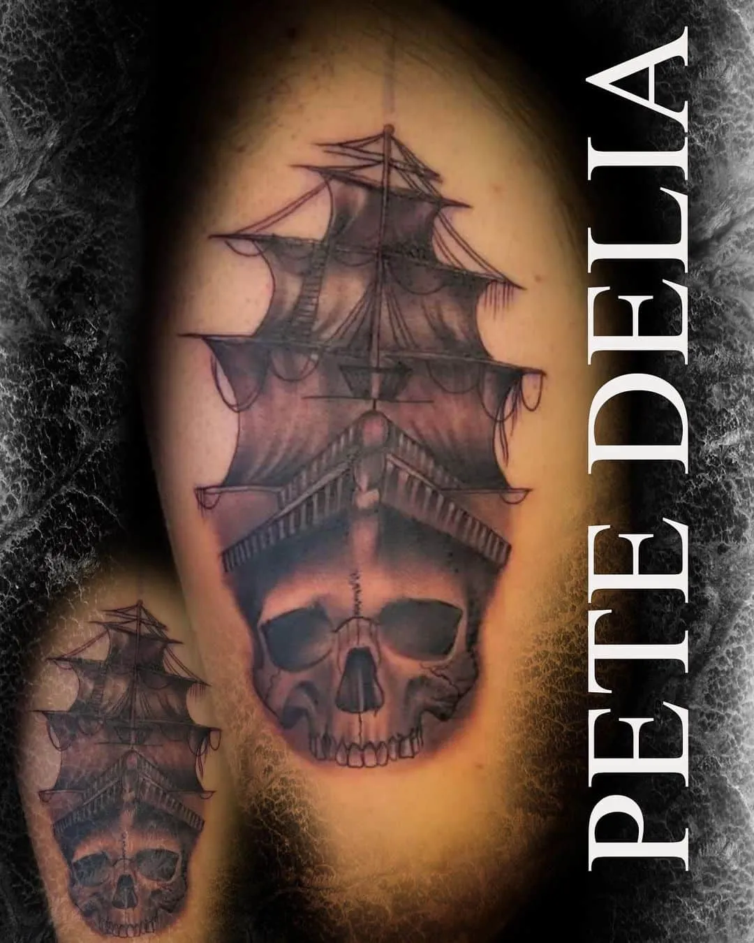 Tattoo by Pete Delia at Fallen Raven Tattoo Studio