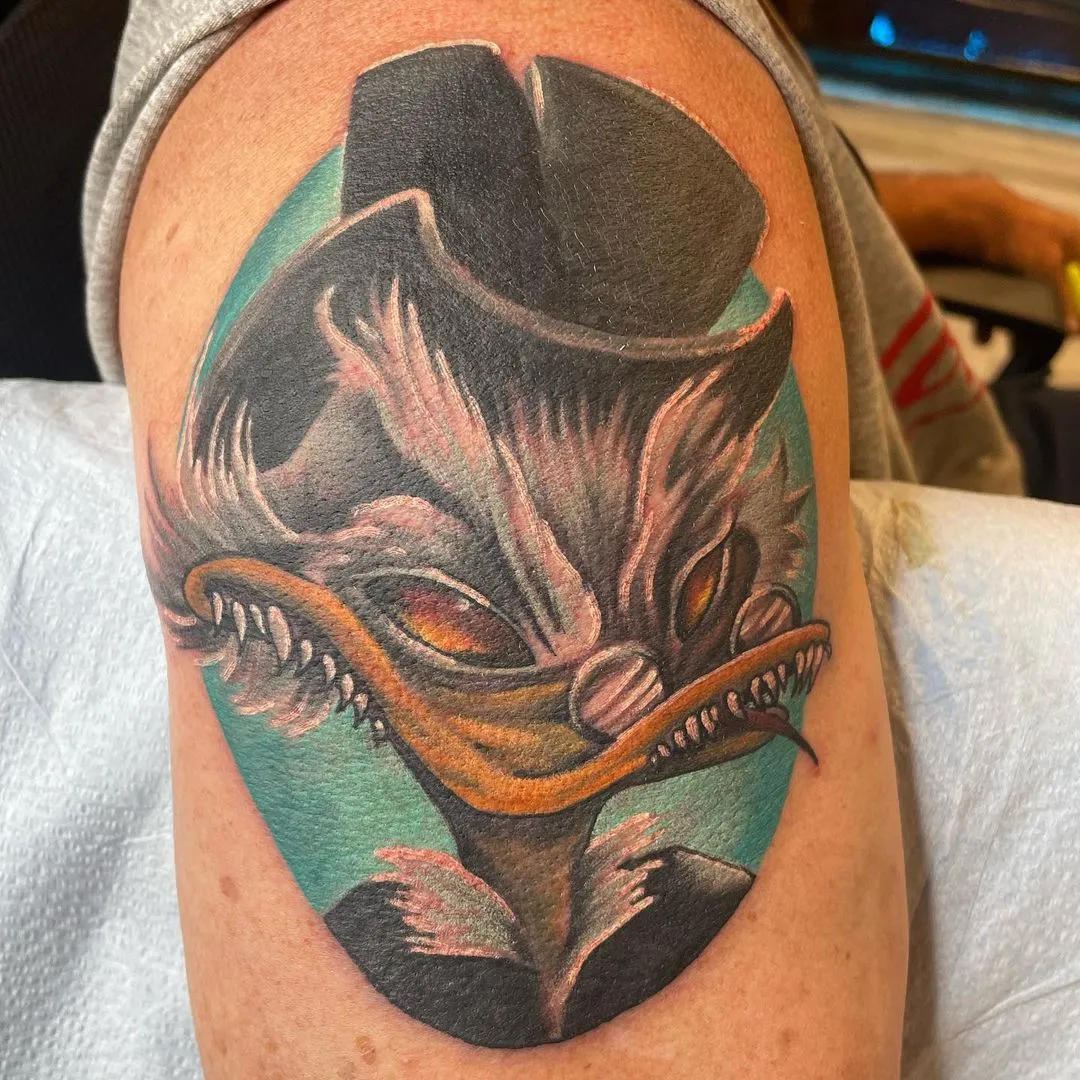 Tattoo by TJ Cornelius at Fallen Raven Tattoo Studio