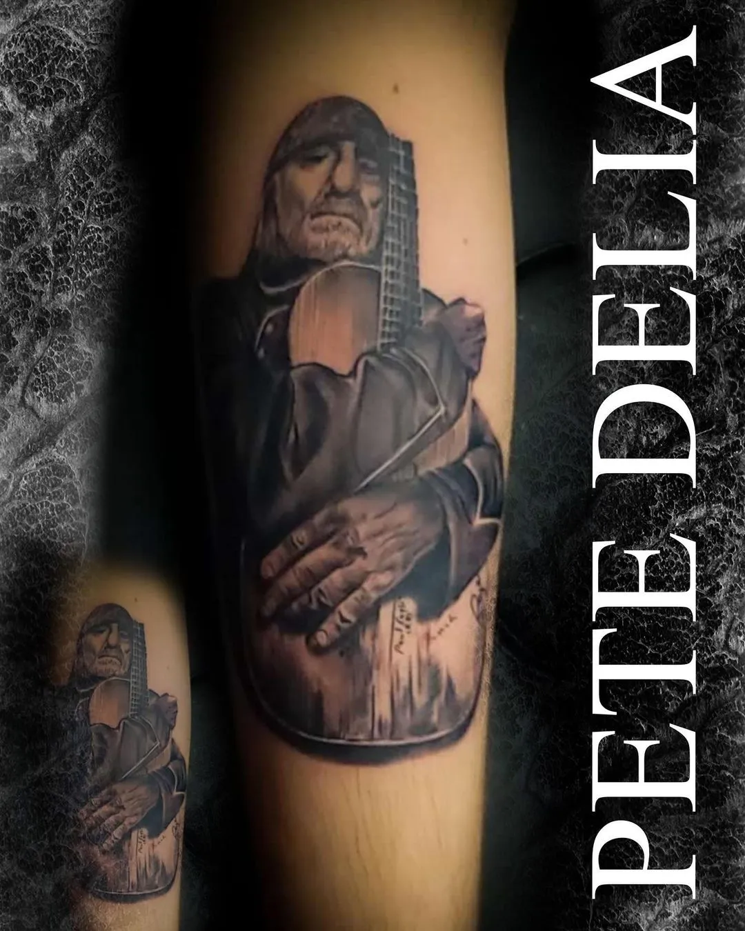 Tattoo by Pete Delia at Fallen Raven Tattoo Studio