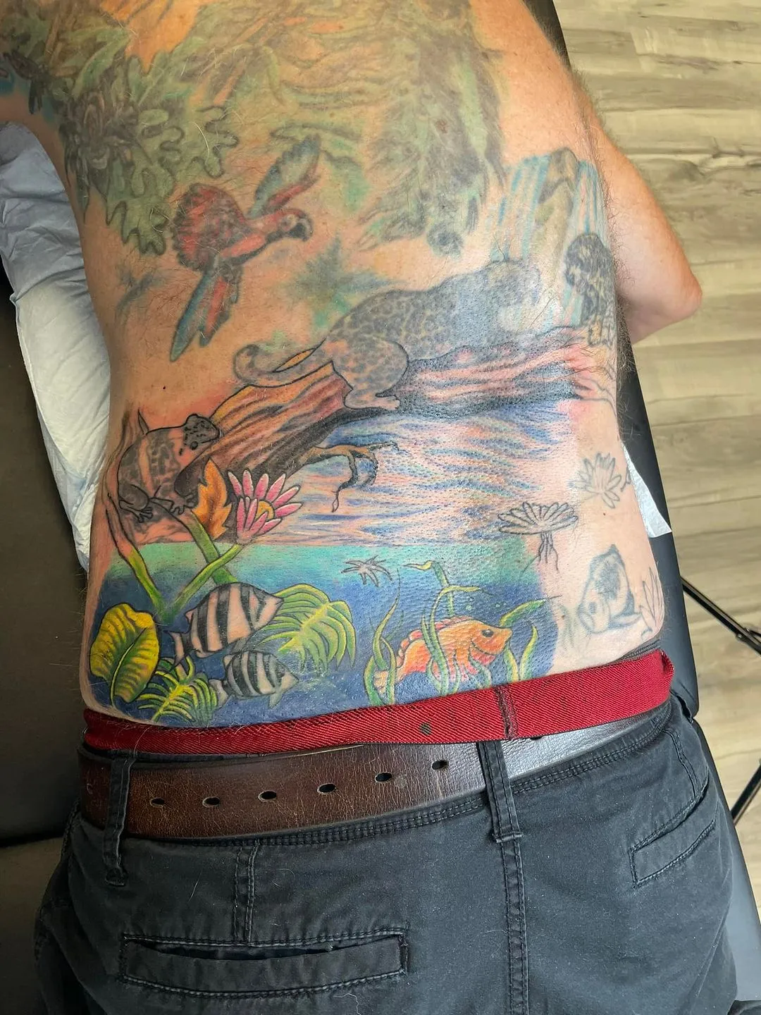 Tattoo by TJ Cornelius at Fallen Raven Tattoo Studio