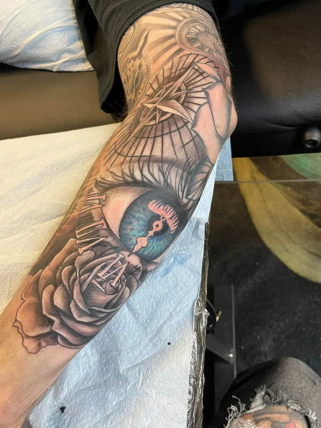 Tattoo by TJ Cornelius at Fallen Raven Tattoo Studio