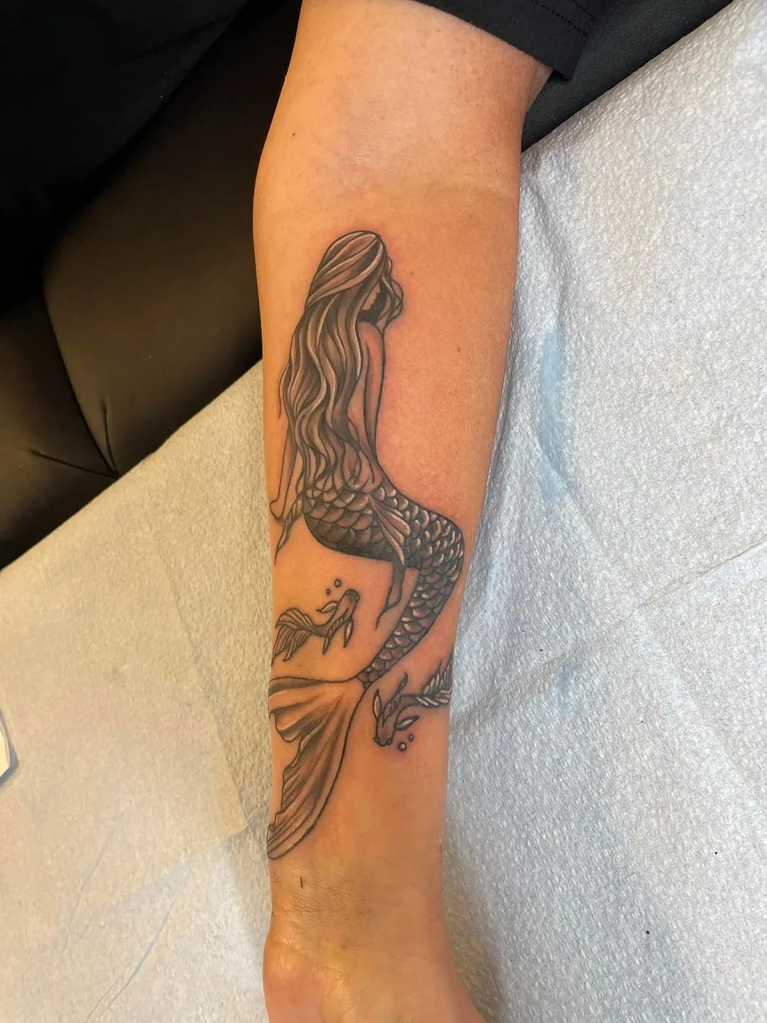 Tattoo by TJ Cornelius at Fallen Raven Tattoo Studio