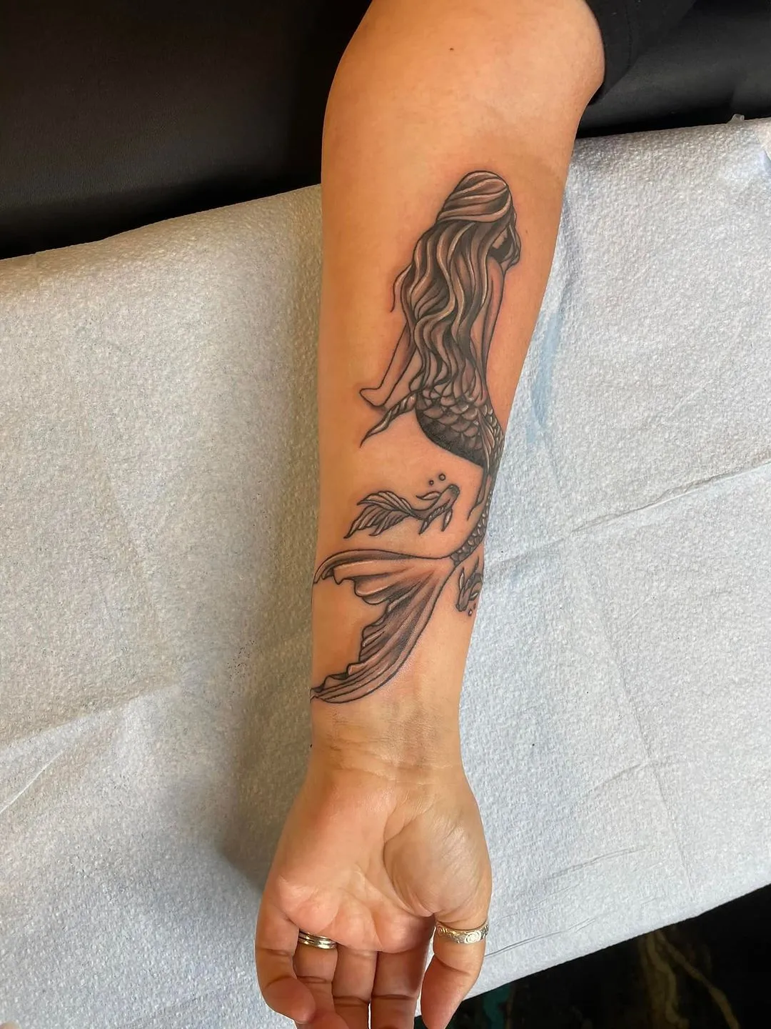 Tattoo by TJ Cornelius at Fallen Raven Tattoo Studio