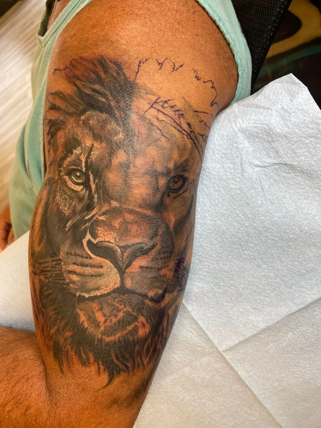 Tattoo by TJ Cornelius at Fallen Raven Tattoo Studio