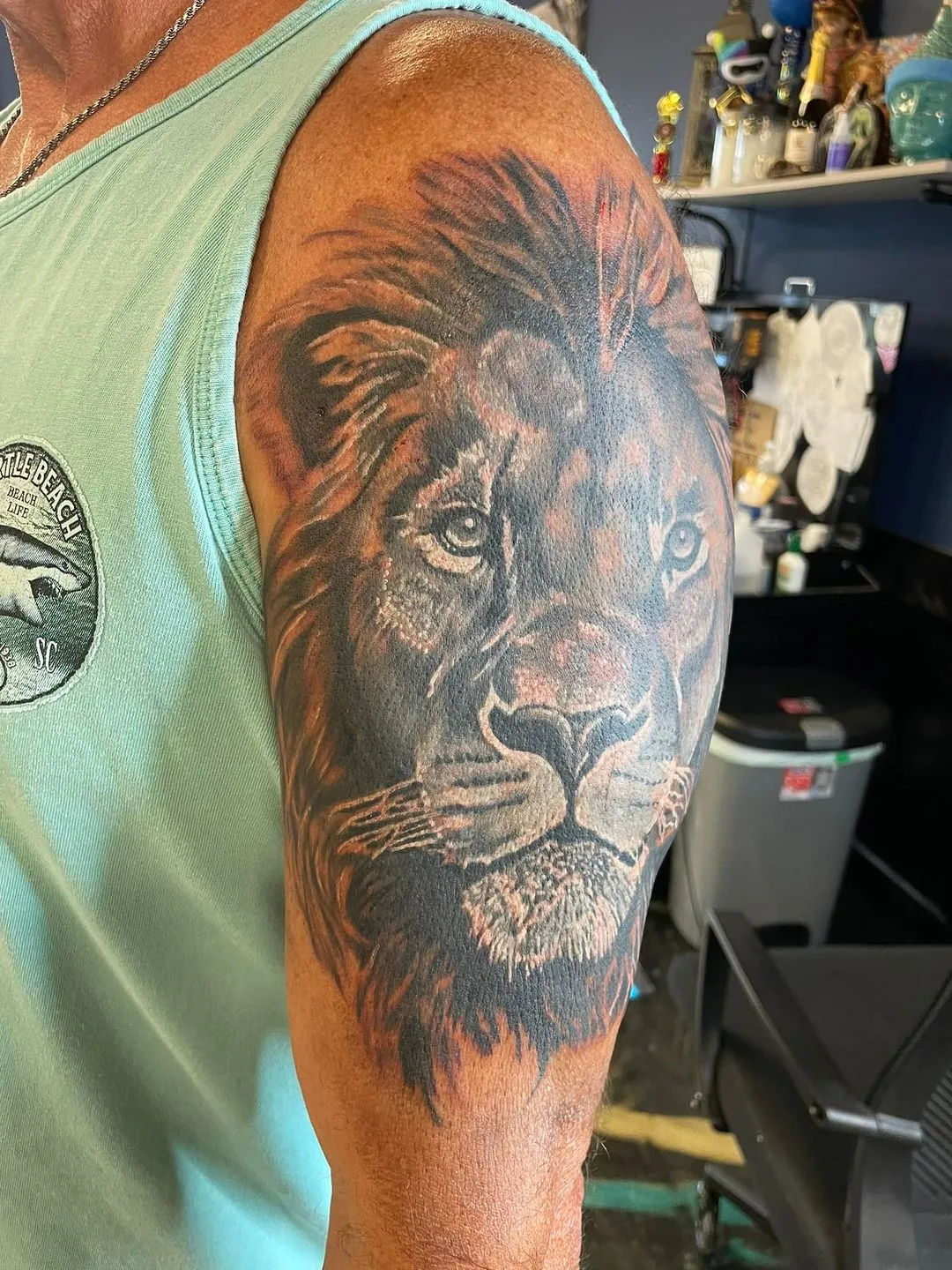 Tattoo by TJ Cornelius at Fallen Raven Tattoo Studio