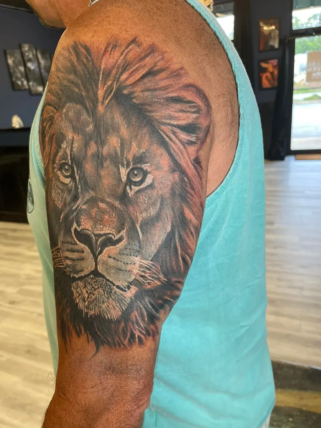 Tattoo by TJ Cornelius at Fallen Raven Tattoo Studio