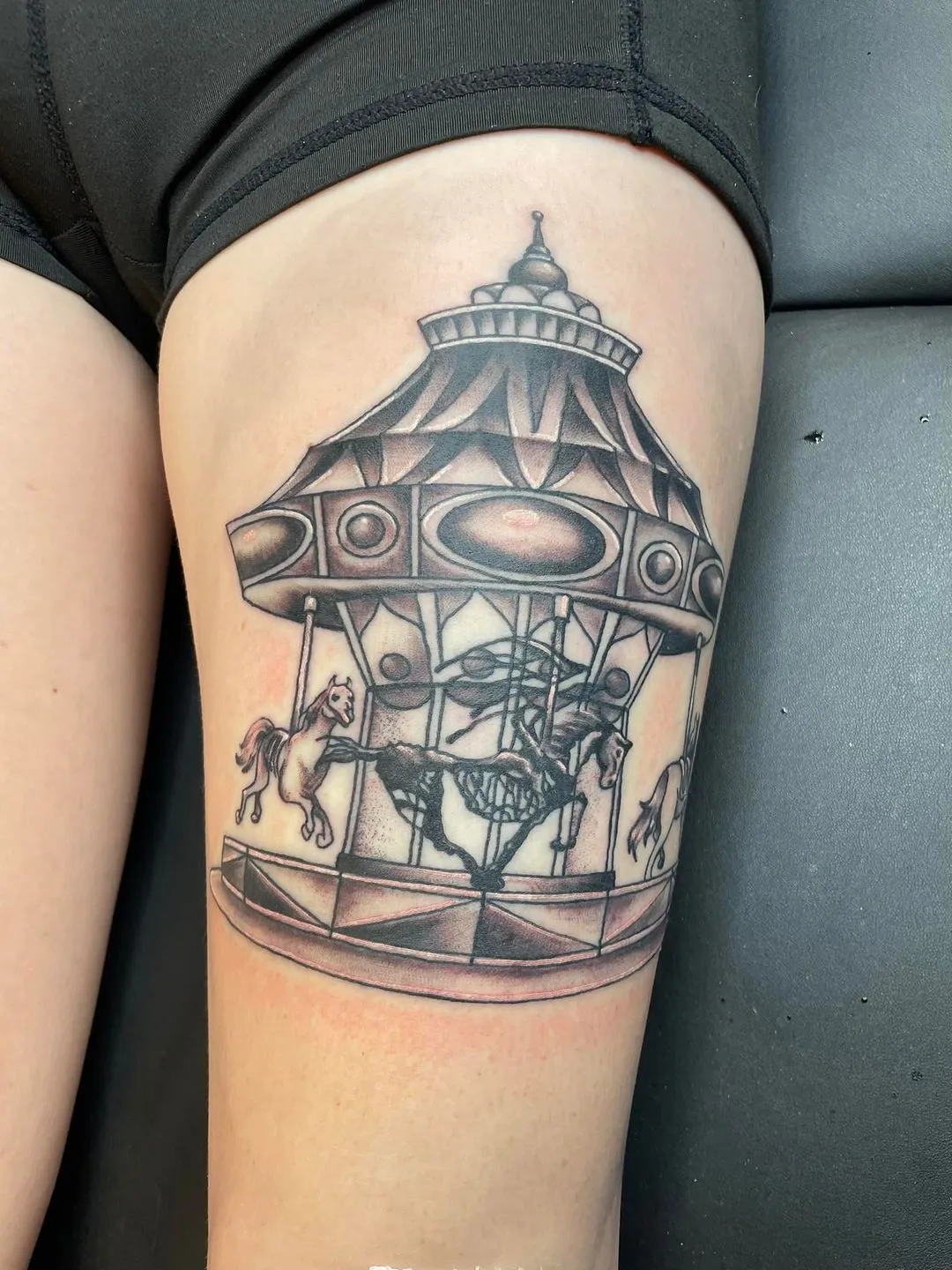 Tattoo by TJ Cornelius at Fallen Raven Tattoo Studio