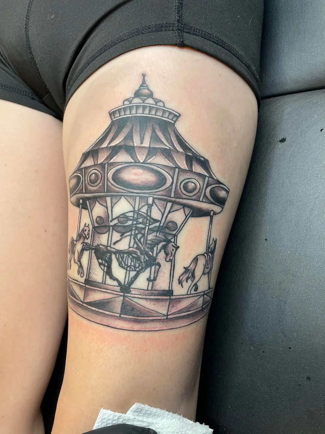 Tattoo by TJ Cornelius at Fallen Raven Tattoo Studio