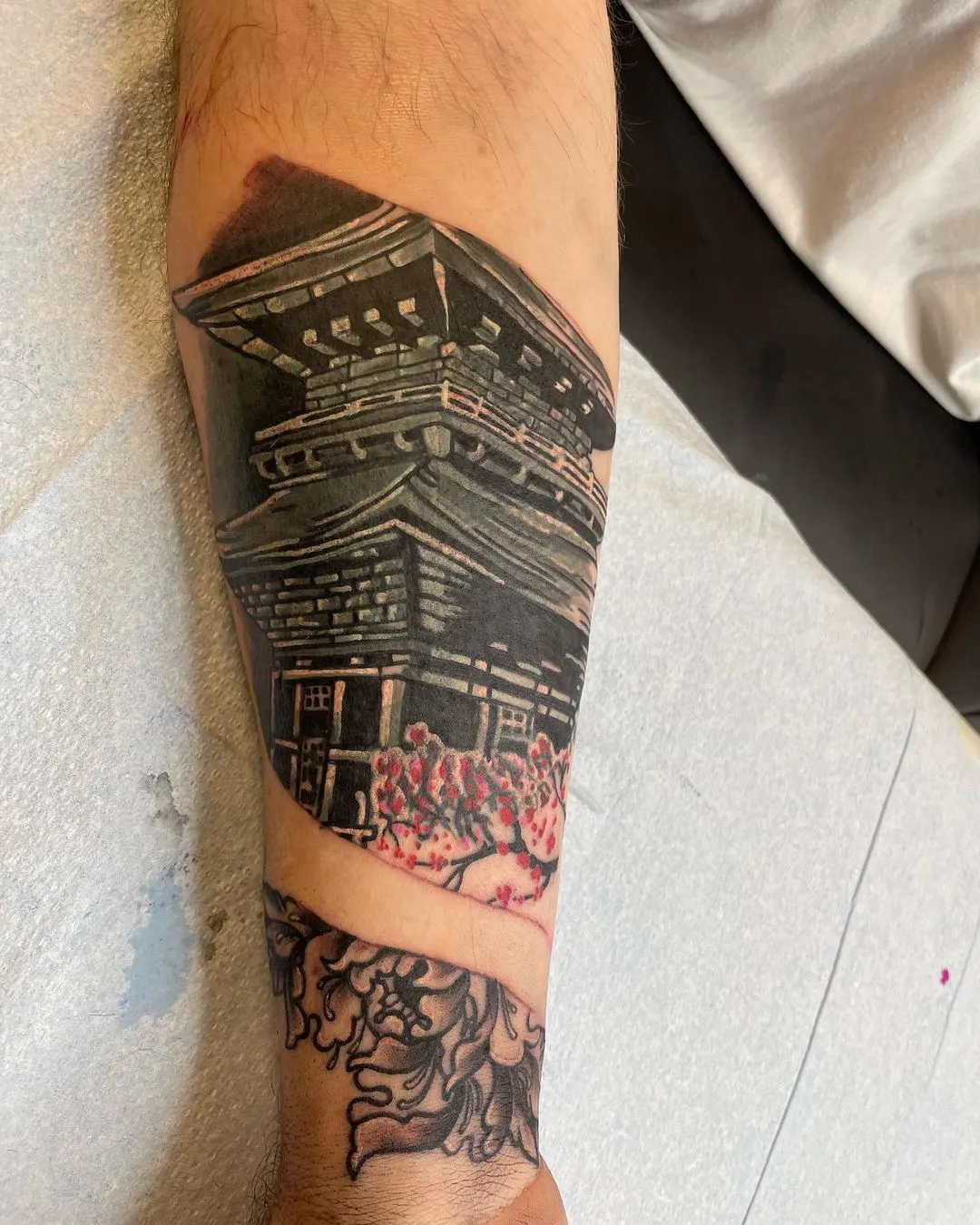 Tattoo by TJ Cornelius at Fallen Raven Tattoo Studio