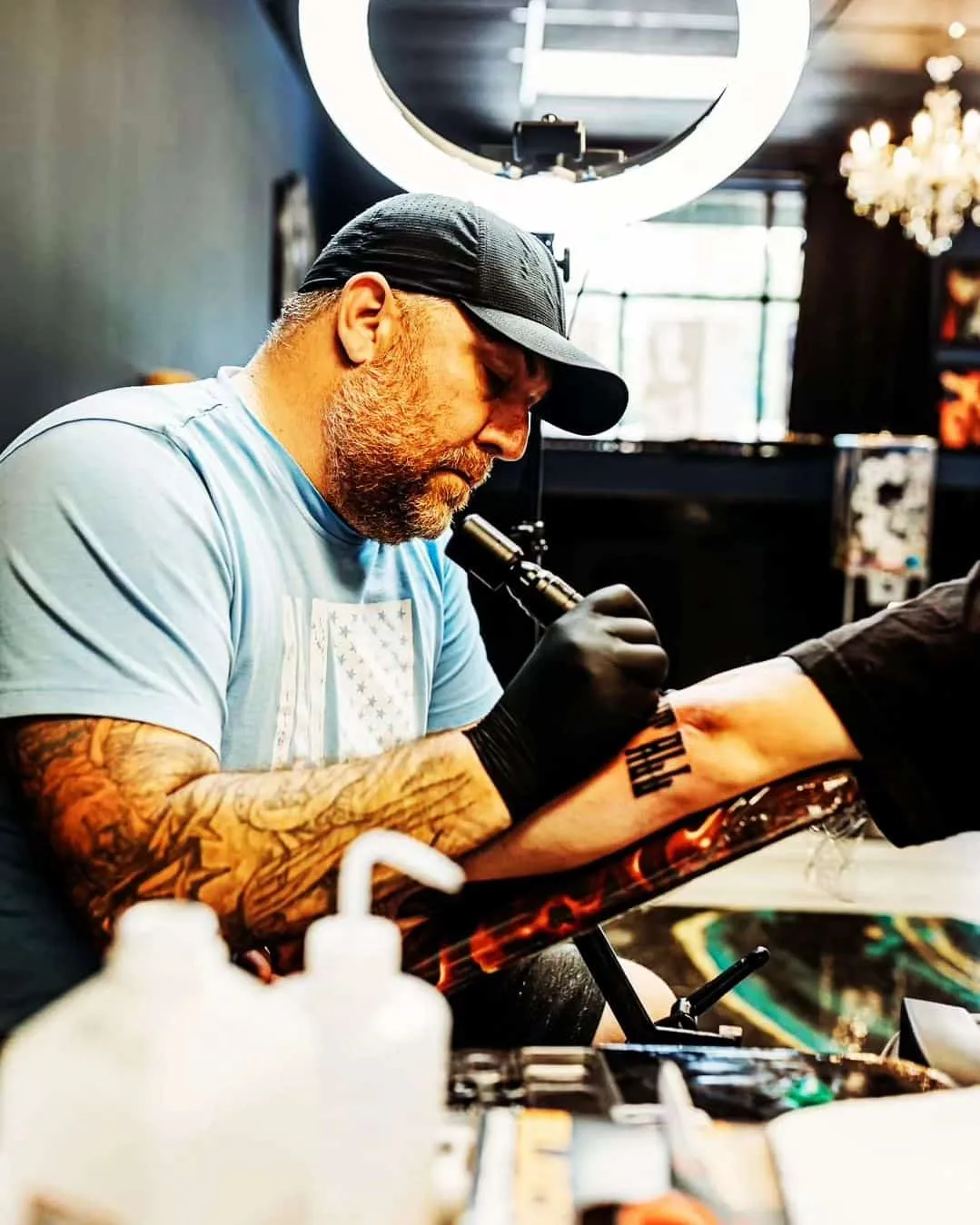 Tattoo by Pete Delia at Fallen Raven Tattoo Studio