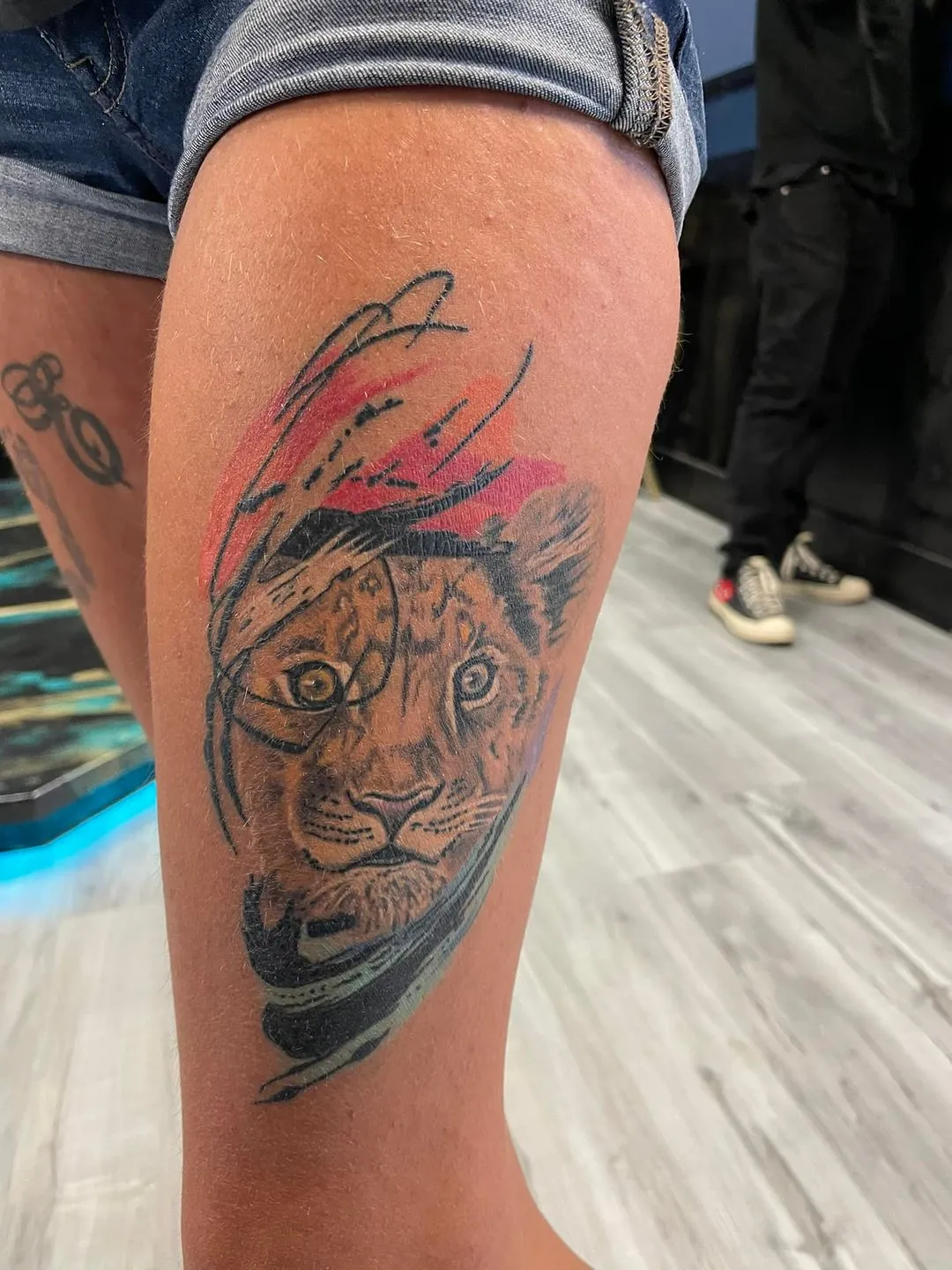 Tattoo by TJ Cornelius at Fallen Raven Tattoo Studio