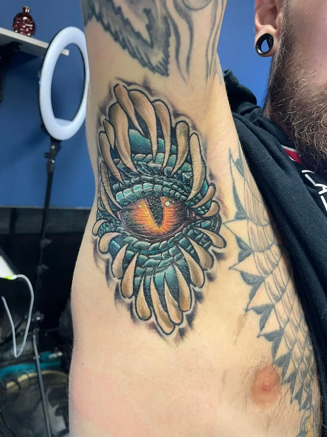 Tattoo by TJ Cornelius at Fallen Raven Tattoo Studio