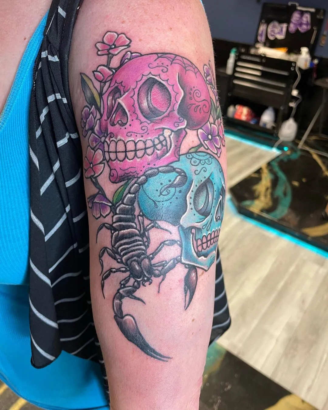 Tattoo by TJ Cornelius at Fallen Raven Tattoo Studio