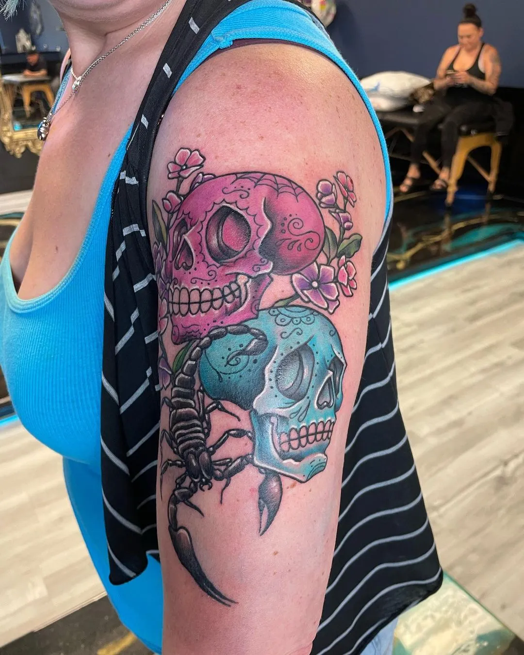 Tattoo by TJ Cornelius at Fallen Raven Tattoo Studio