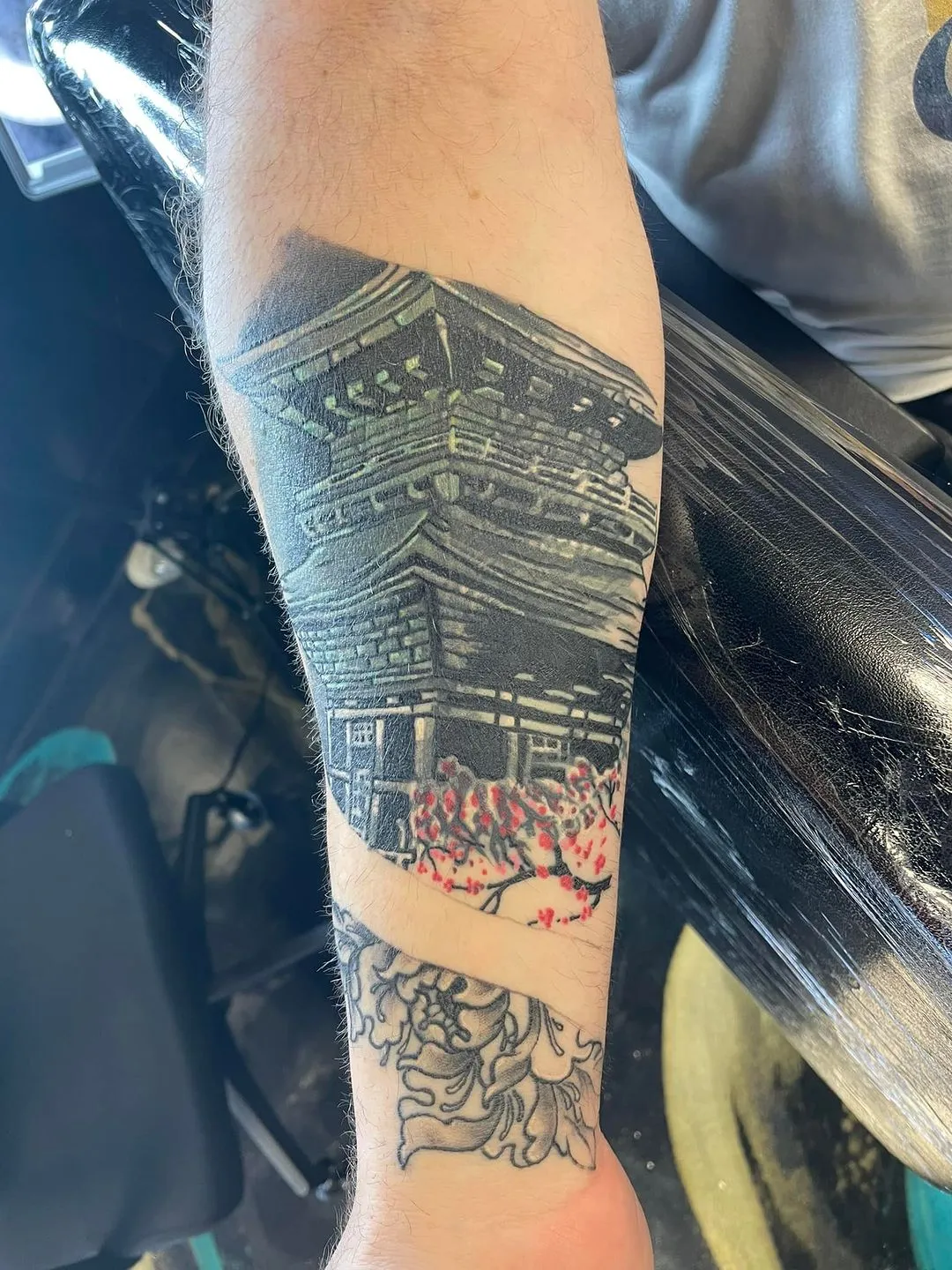 Tattoo by TJ Cornelius at Fallen Raven Tattoo Studio