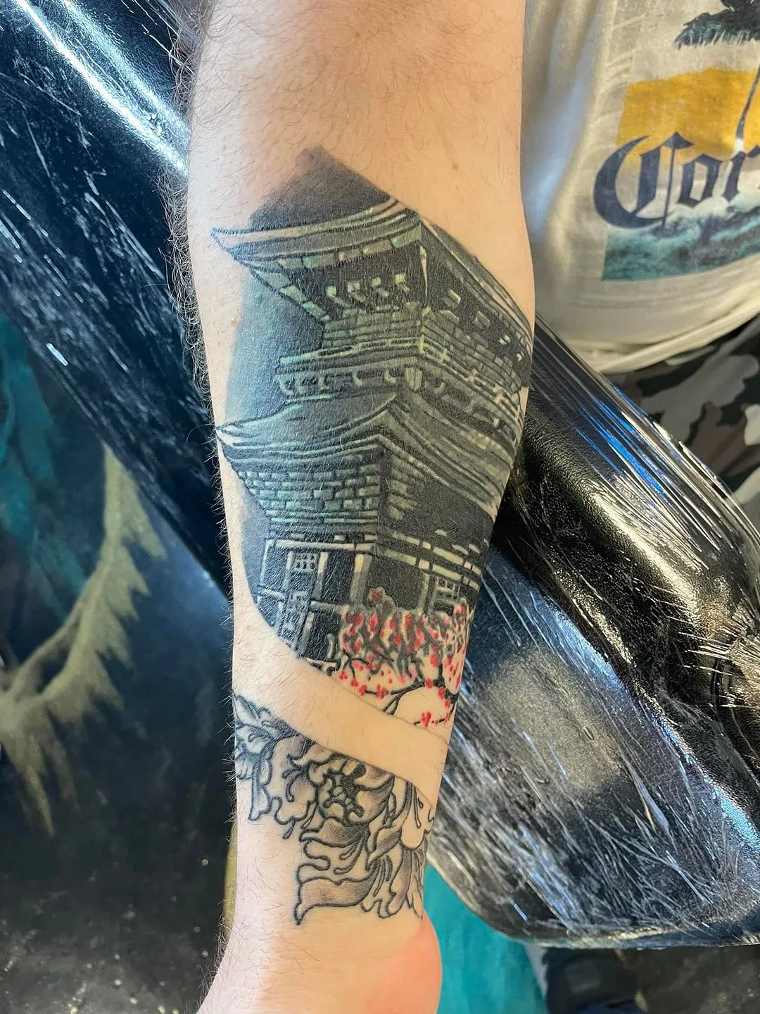 Tattoo by TJ Cornelius at Fallen Raven Tattoo Studio