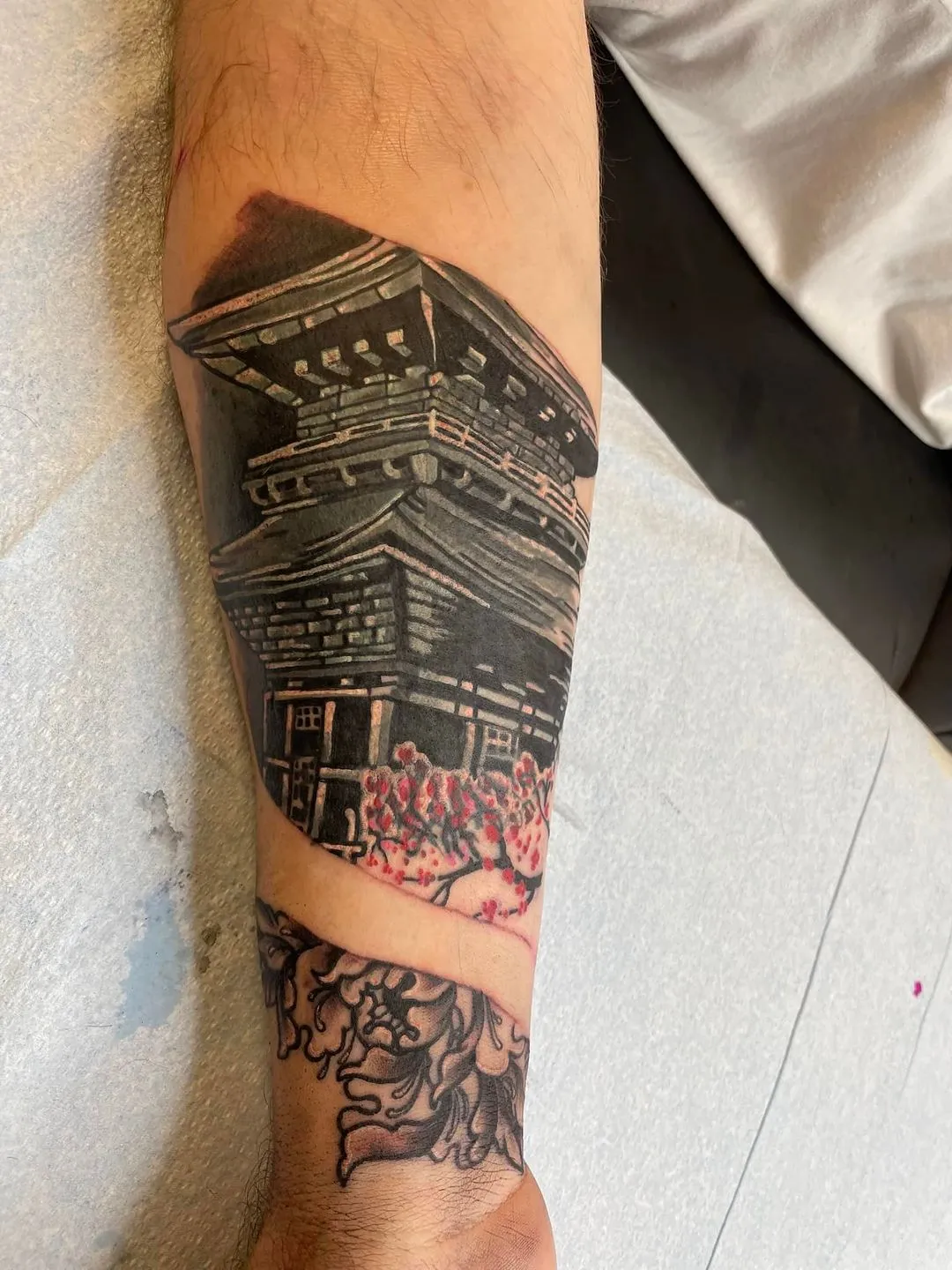 Tattoo by TJ Cornelius at Fallen Raven Tattoo Studio