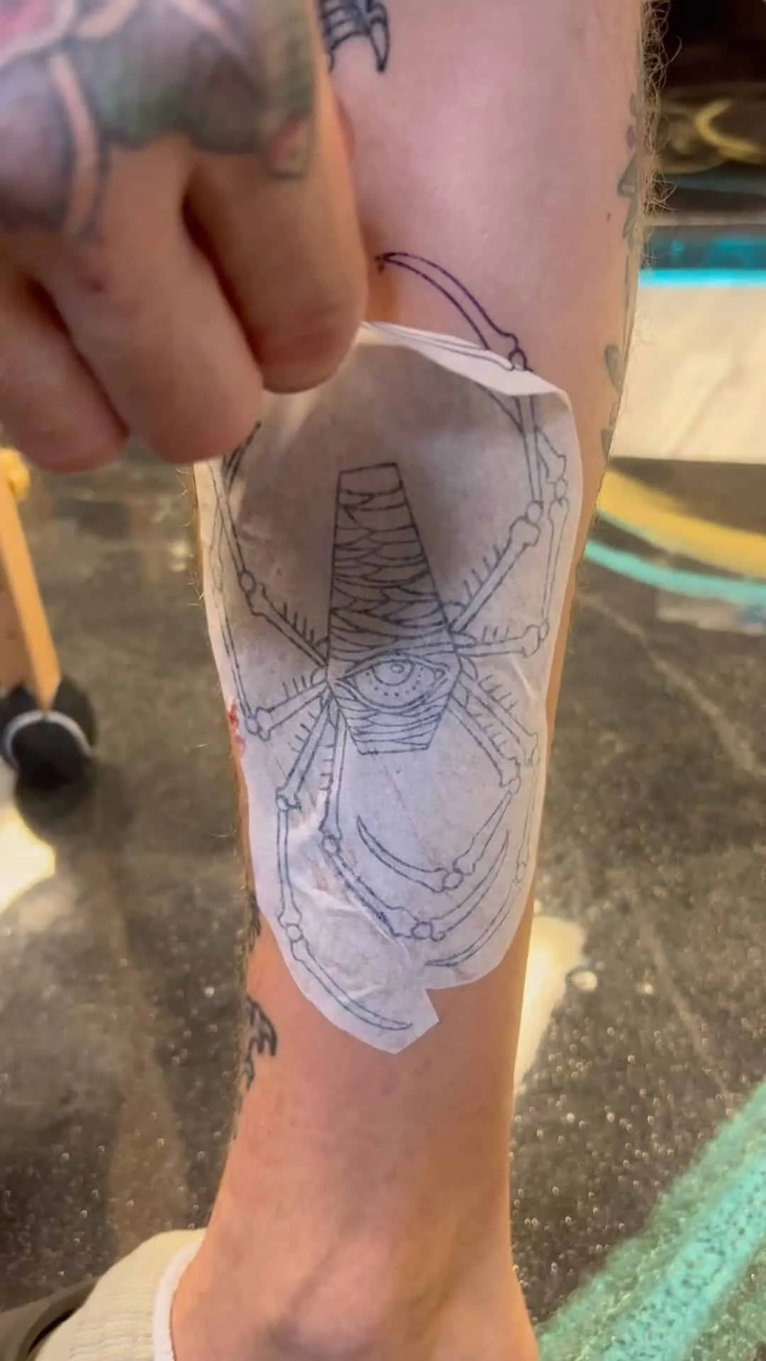 Tattoo by Trey Couch at Fallen Raven Tattoo Studio