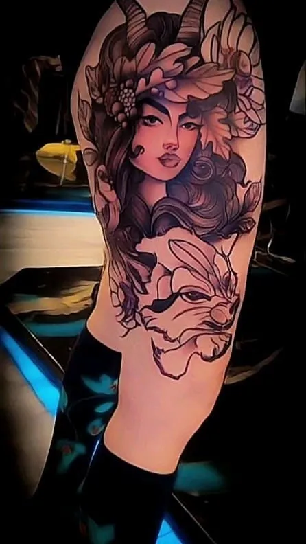 Tattoo by Pete Delia at Fallen Raven Tattoo Studio