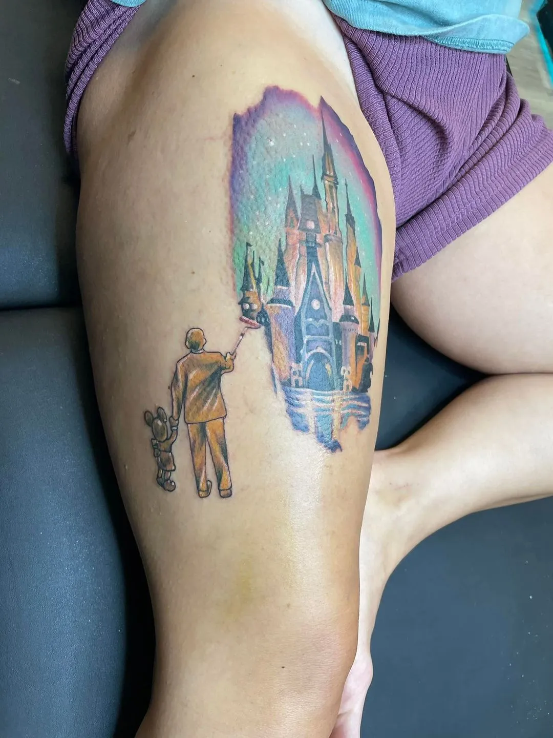 Tattoo by TJ Cornelius at Fallen Raven Tattoo Studio