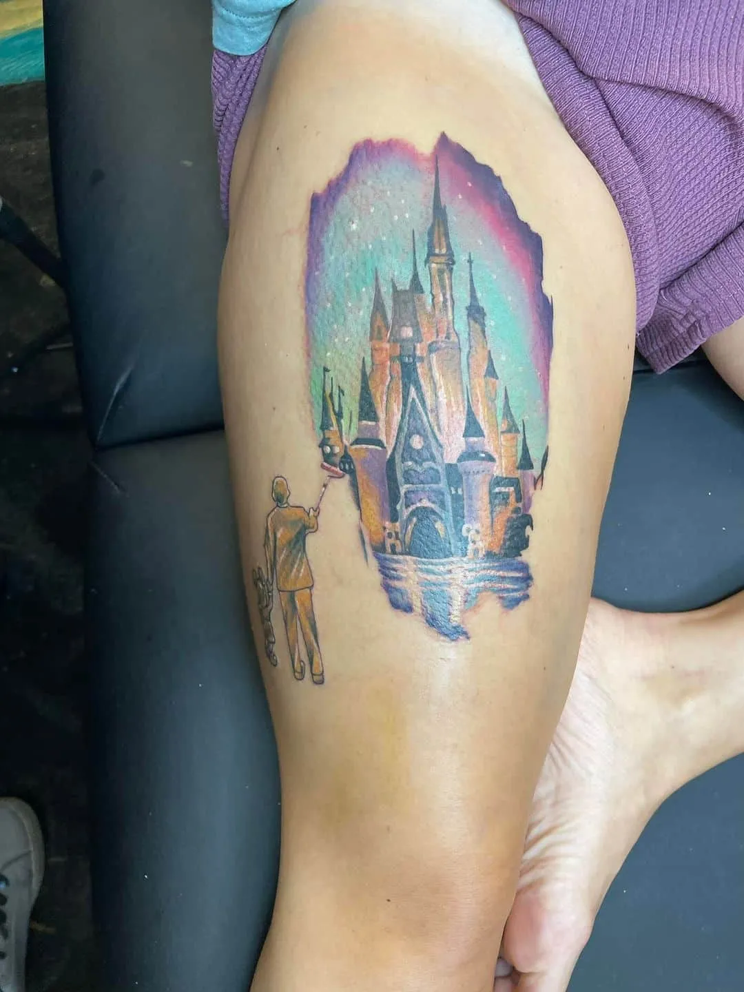 Tattoo by TJ Cornelius at Fallen Raven Tattoo Studio