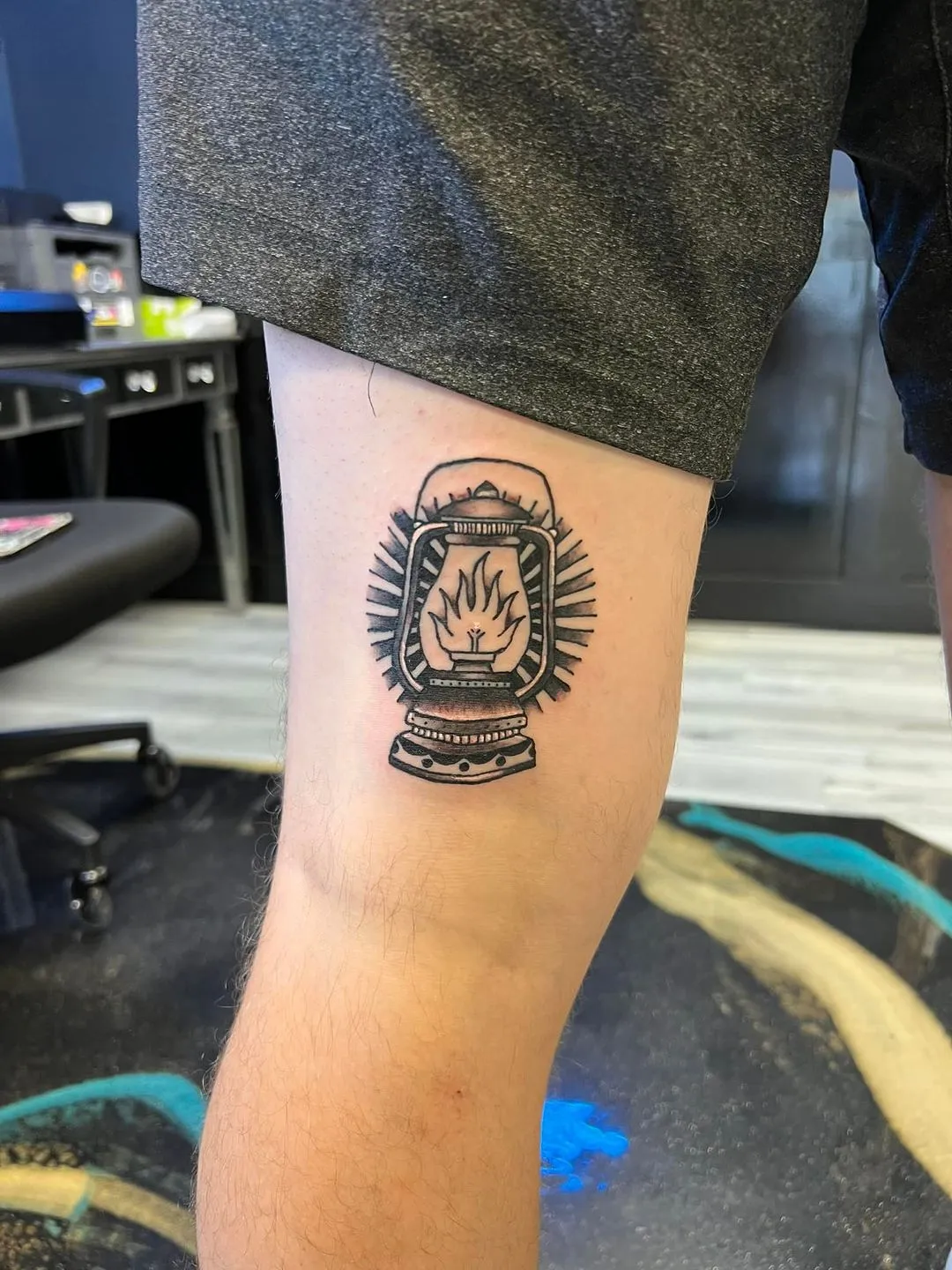 Tattoo by Trey Couch at Fallen Raven Tattoo Studio