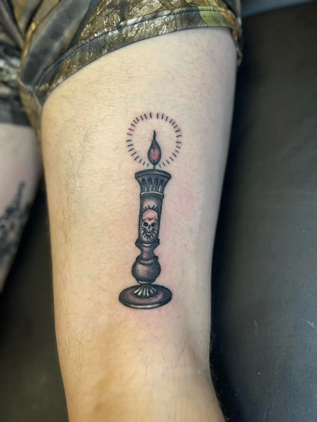 Tattoo by Trey Couch at Fallen Raven Tattoo Studio