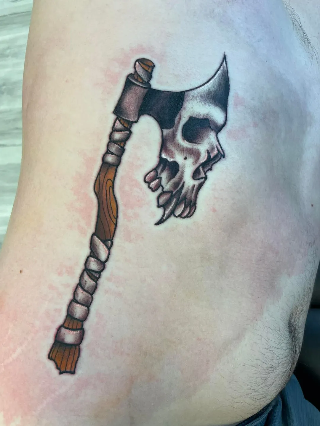 Tattoo by TJ Cornelius at Fallen Raven Tattoo Studio