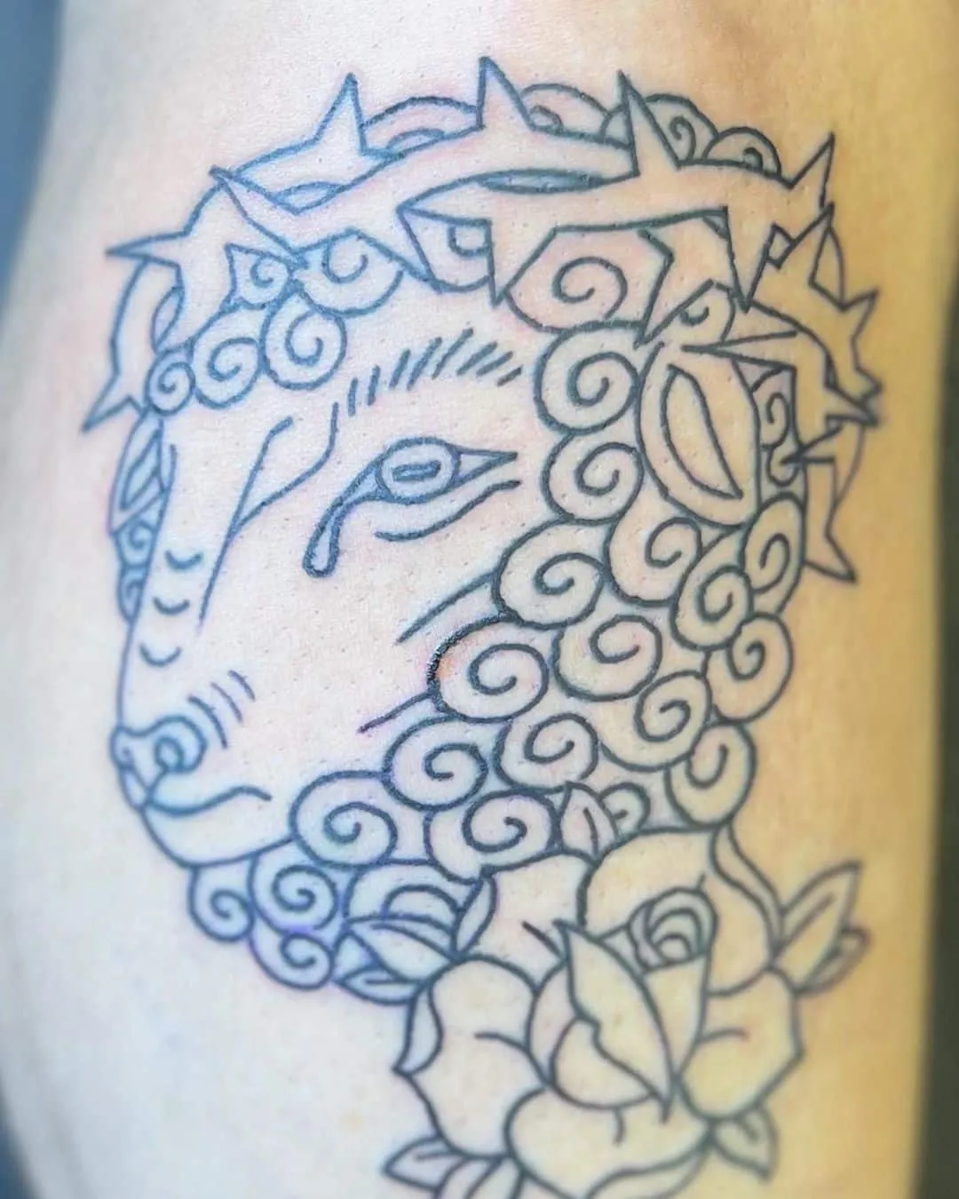 Tattoo by Trey Couch at Fallen Raven Tattoo Studio