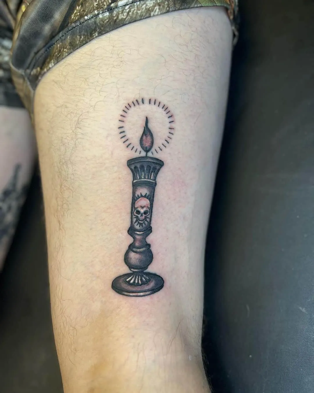 Tattoo by Trey Couch at Fallen Raven Tattoo Studio