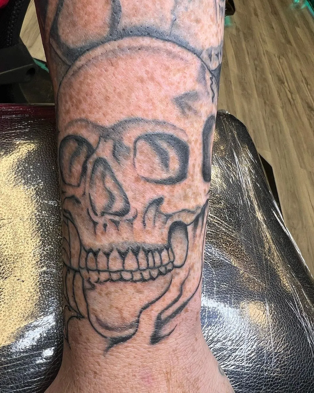 Tattoo by Trey Couch at Fallen Raven Tattoo Studio