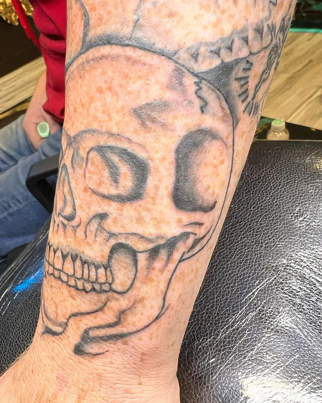 Tattoo by Trey Couch at Fallen Raven Tattoo Studio