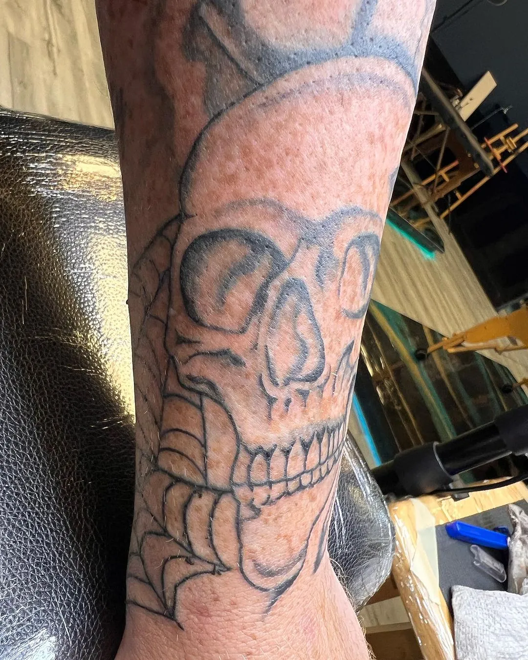 Tattoo by Trey Couch at Fallen Raven Tattoo Studio