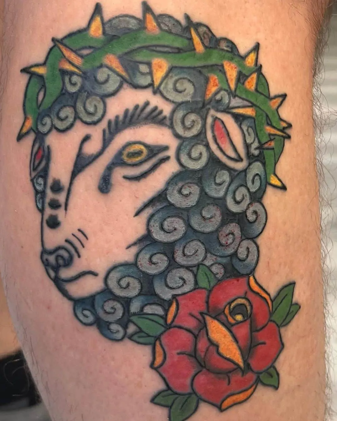 Tattoo by Trey Couch at Fallen Raven Tattoo Studio