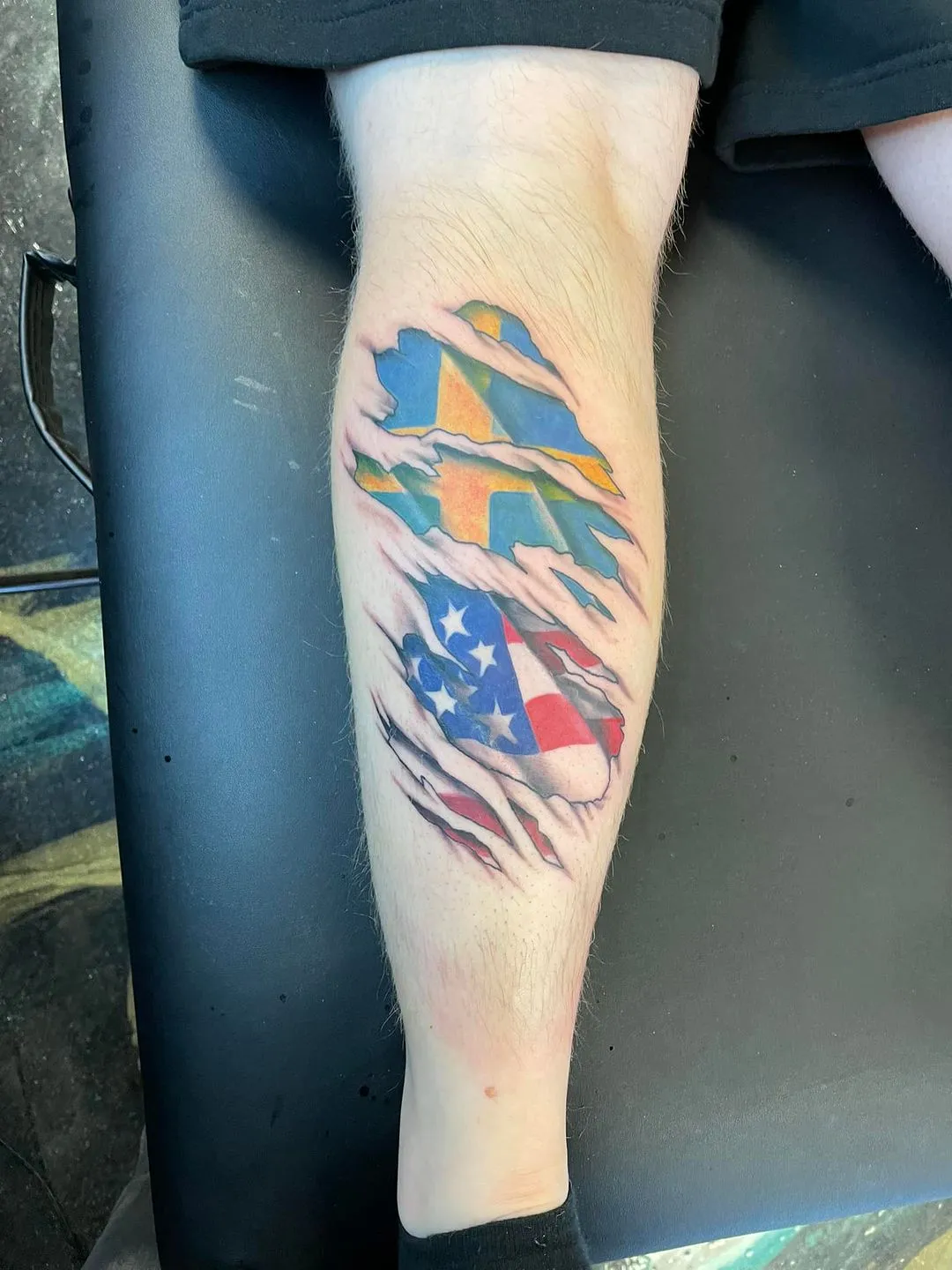 Tattoo by TJ Cornelius at Fallen Raven Tattoo Studio