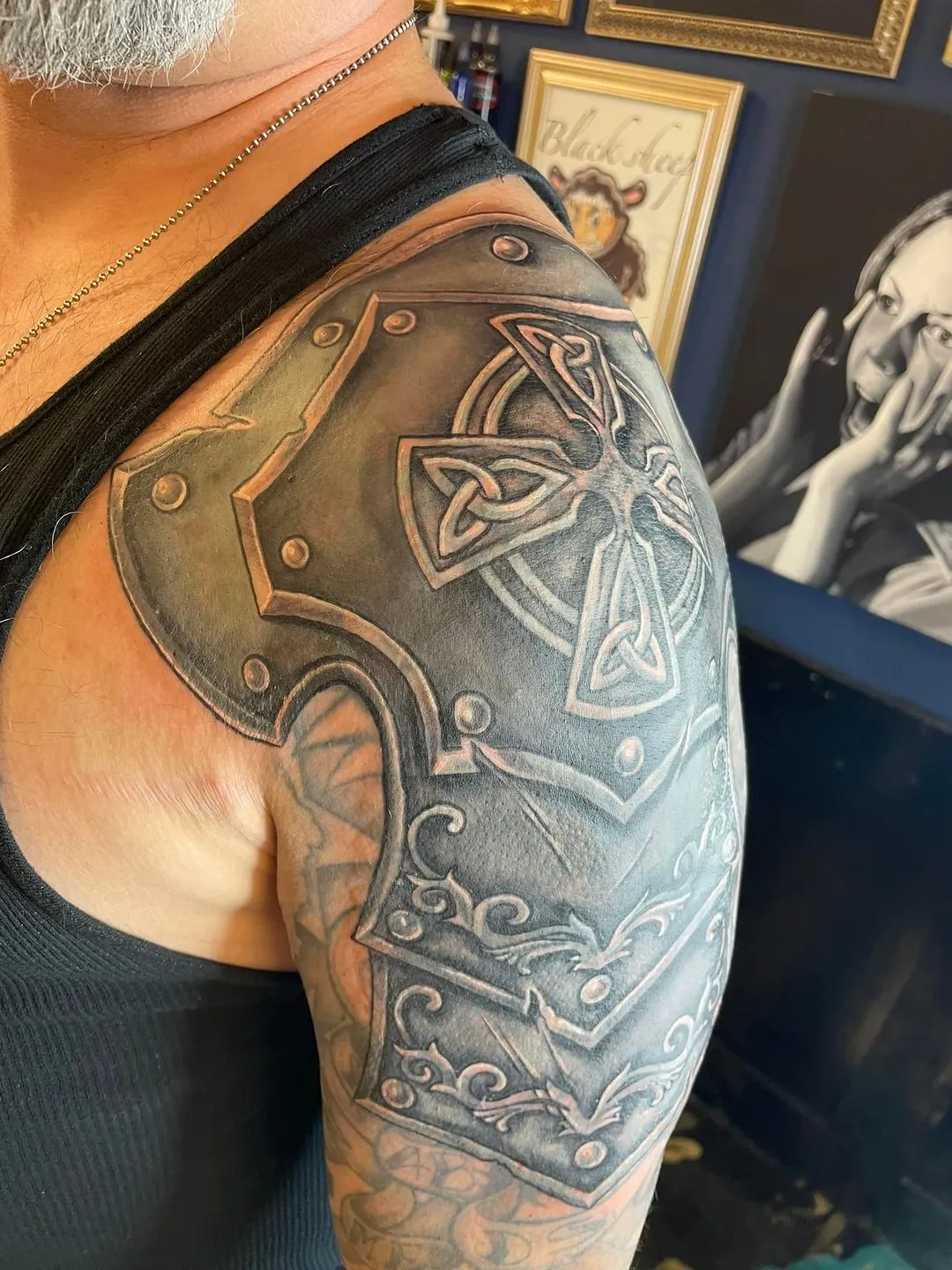 Tattoo by TJ Cornelius at Fallen Raven Tattoo Studio