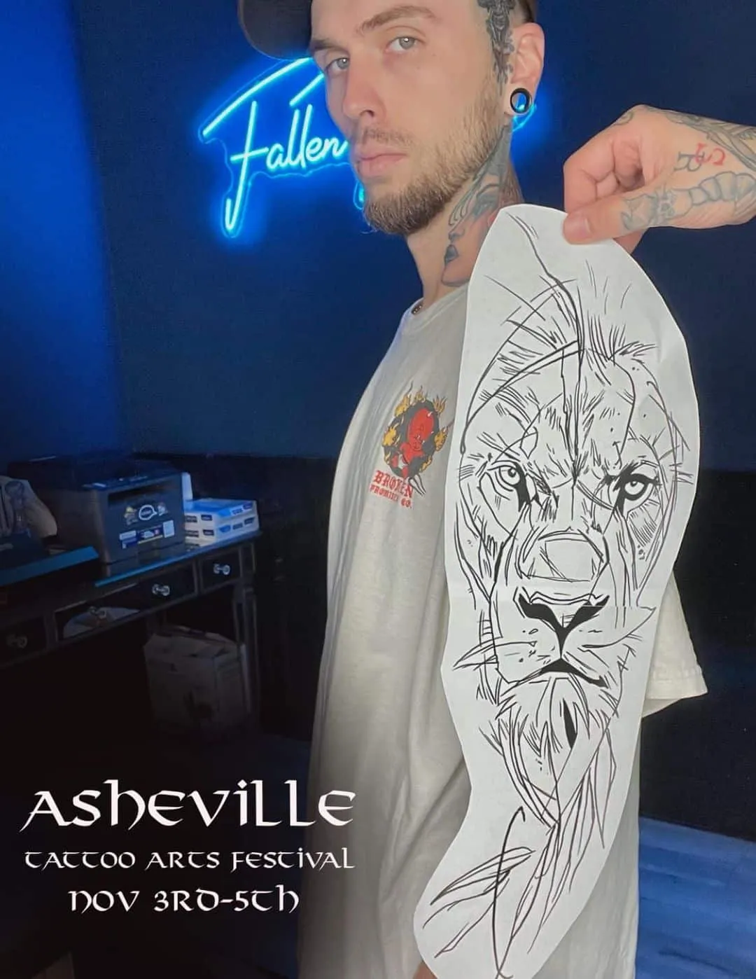 Tattoo by TJ Cornelius at Fallen Raven Tattoo Studio