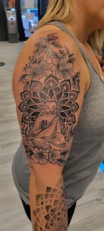 Tattoo by Pete Delia at Fallen Raven Tattoo Studio