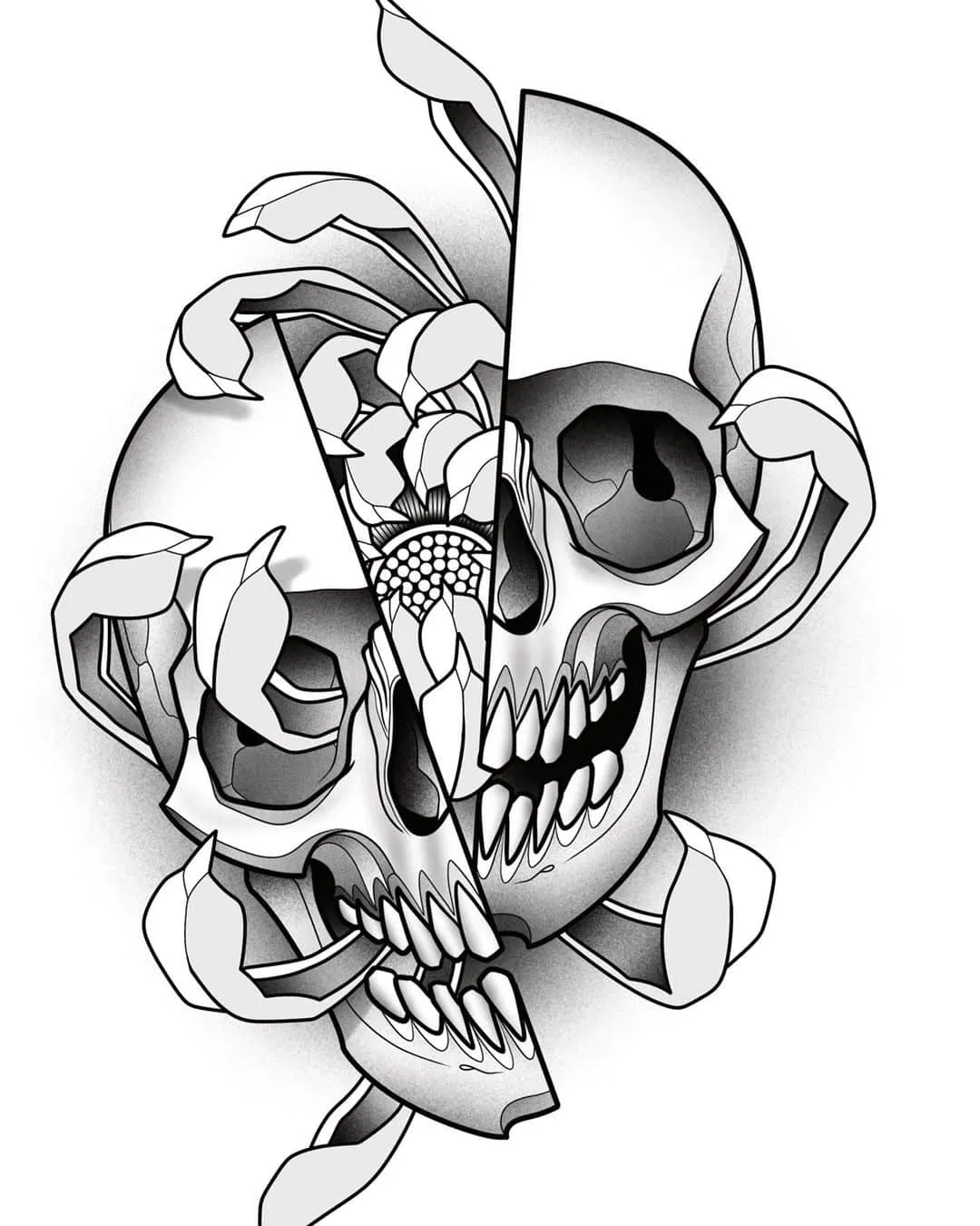 Tattoo by Pete Delia at Fallen Raven Tattoo Studio