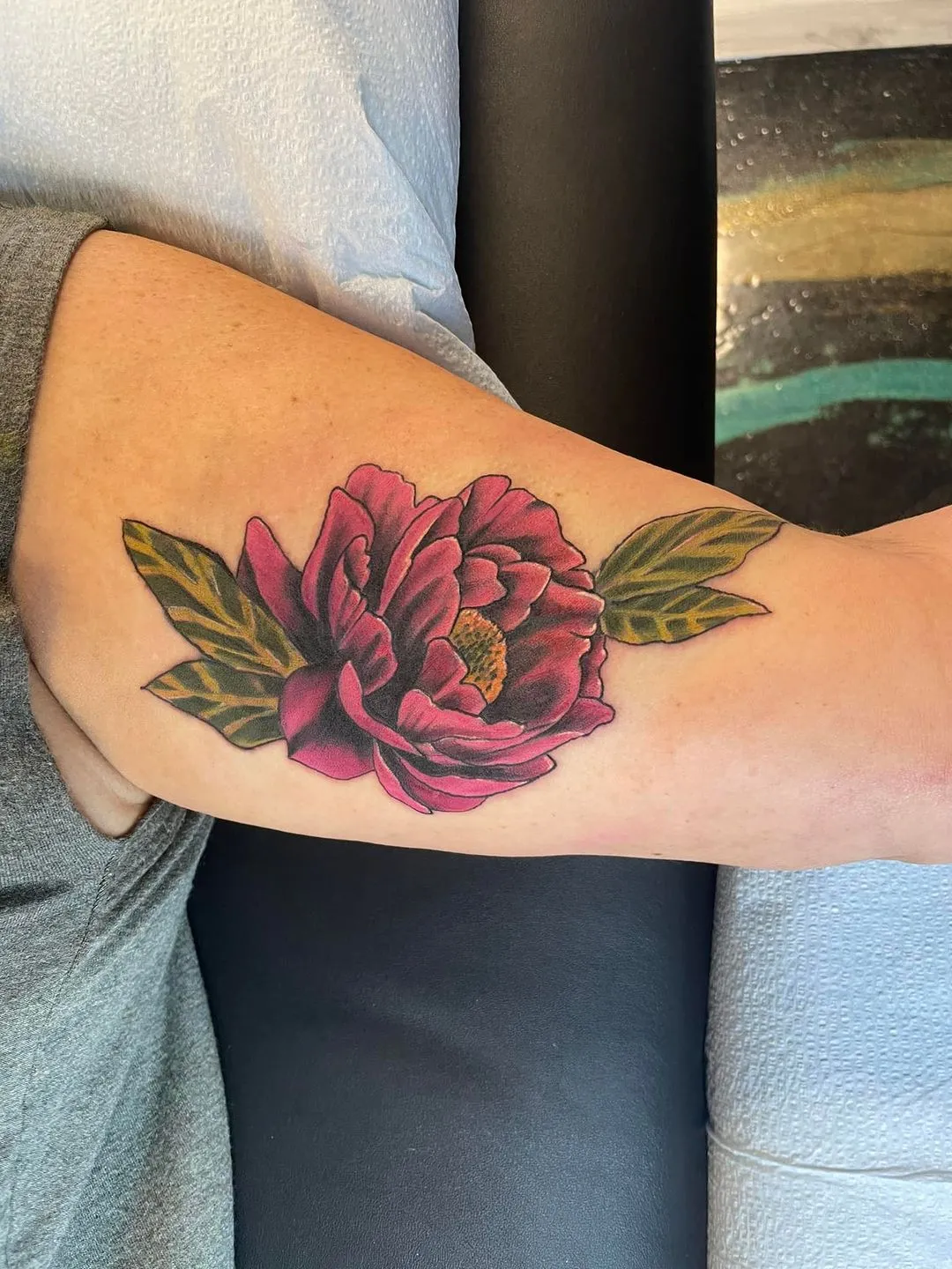 Tattoo by TJ Cornelius at Fallen Raven Tattoo Studio