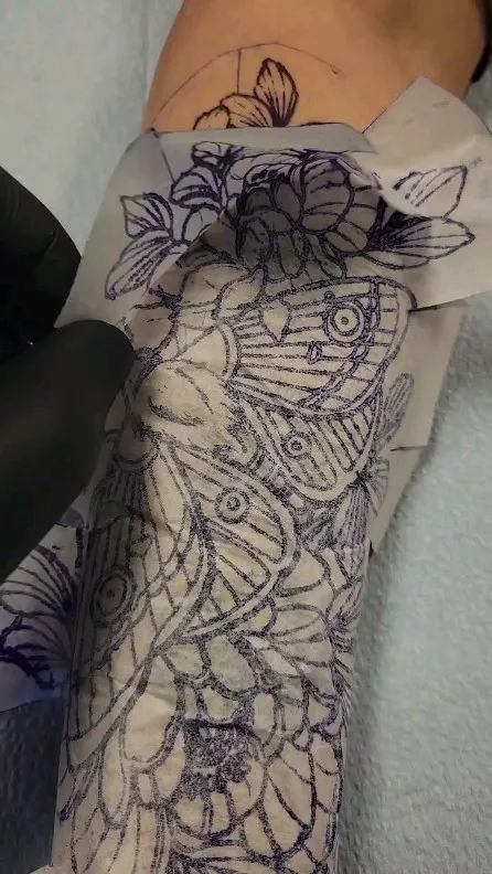 Tattoo by Pete Delia at Fallen Raven Tattoo Studio