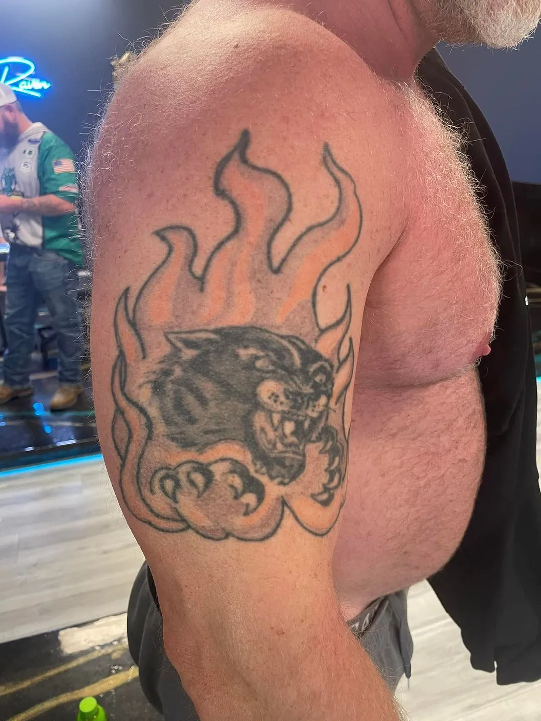 Tattoo by TJ Cornelius at Fallen Raven Tattoo Studio