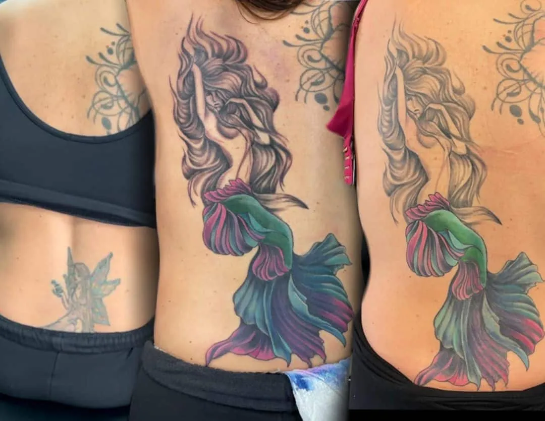 Tattoo by TJ Cornelius at Fallen Raven Tattoo Studio