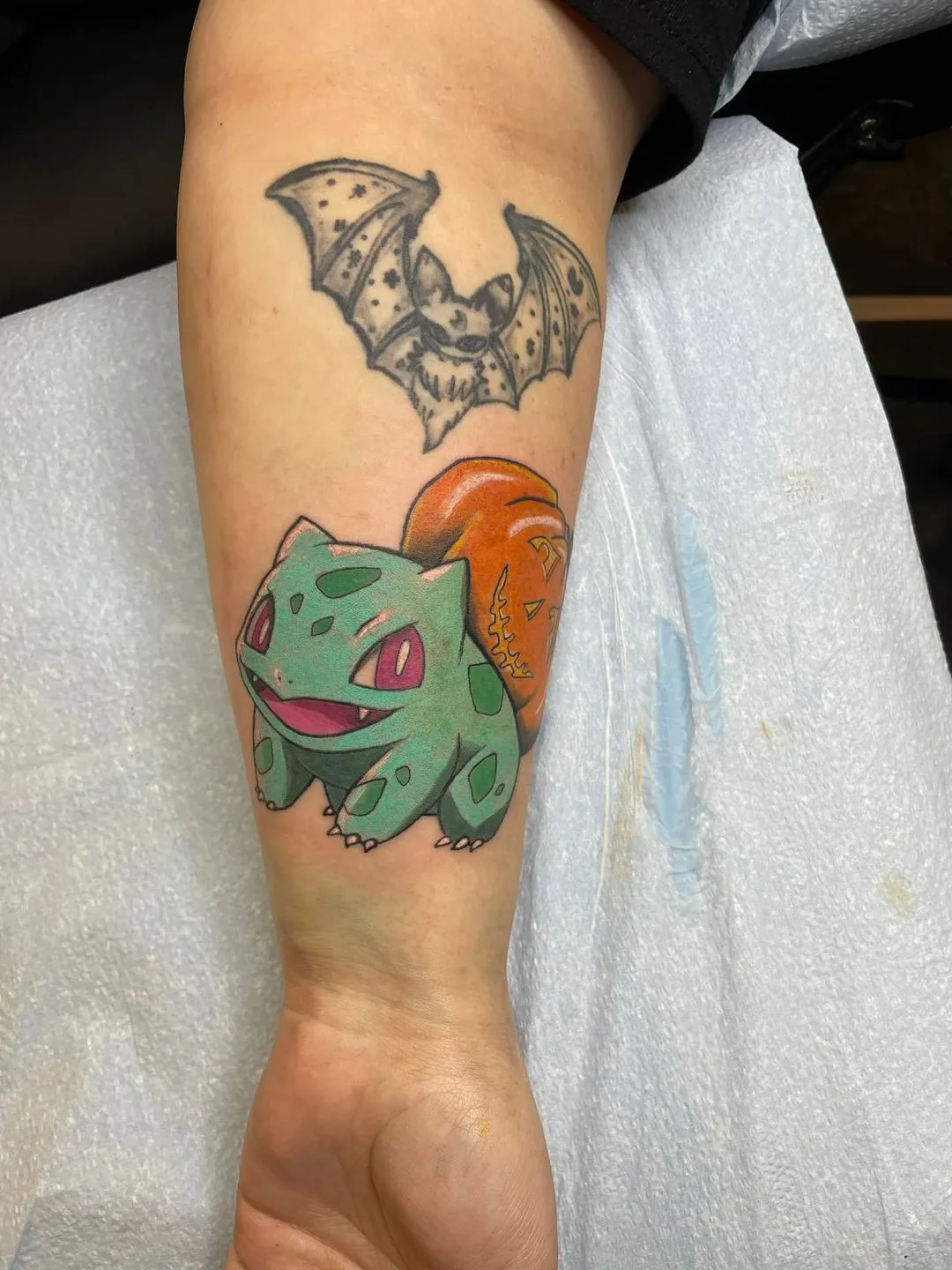 Tattoo by TJ Cornelius at Fallen Raven Tattoo Studio