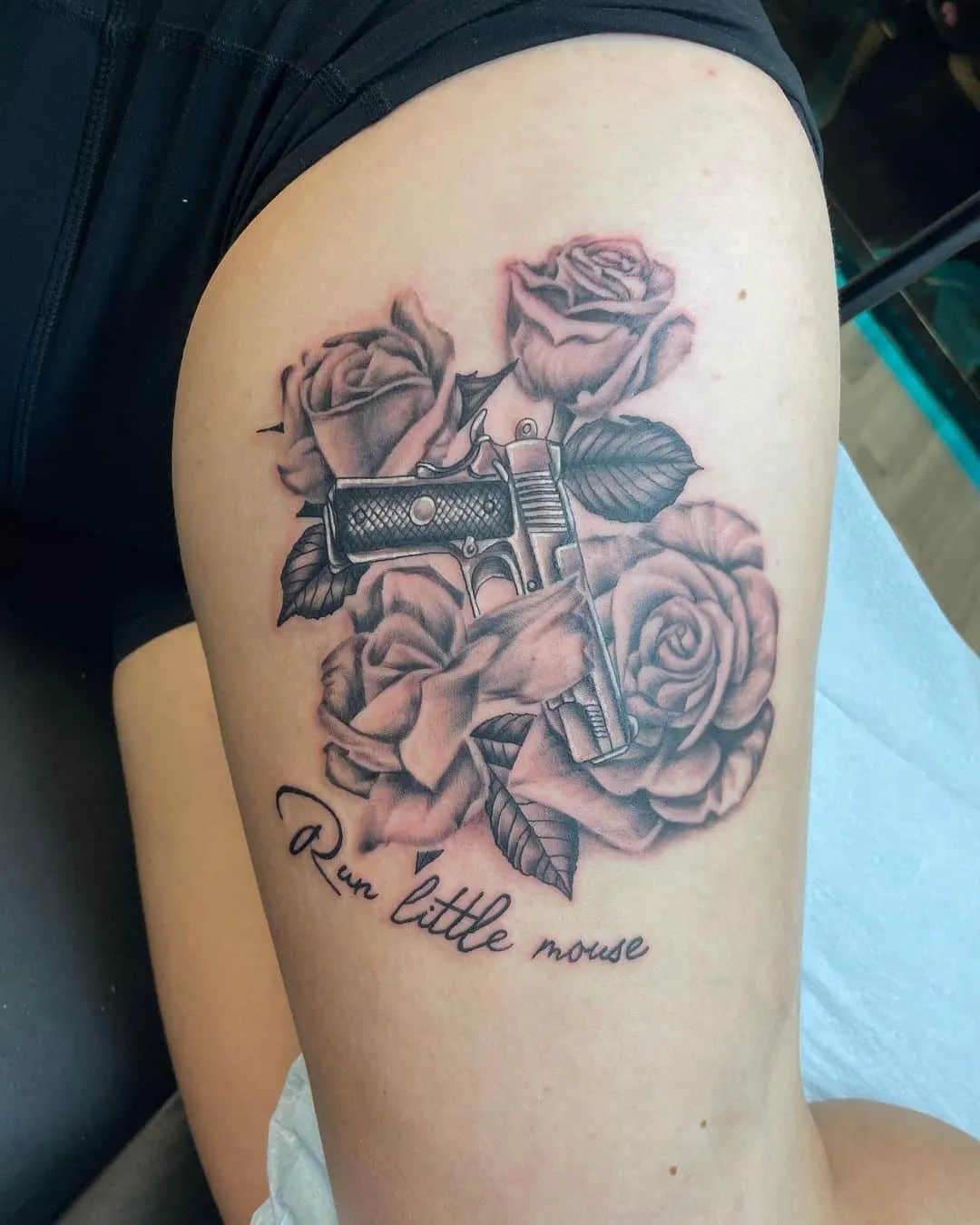 Tattoo by TJ Cornelius at Fallen Raven Tattoo Studio