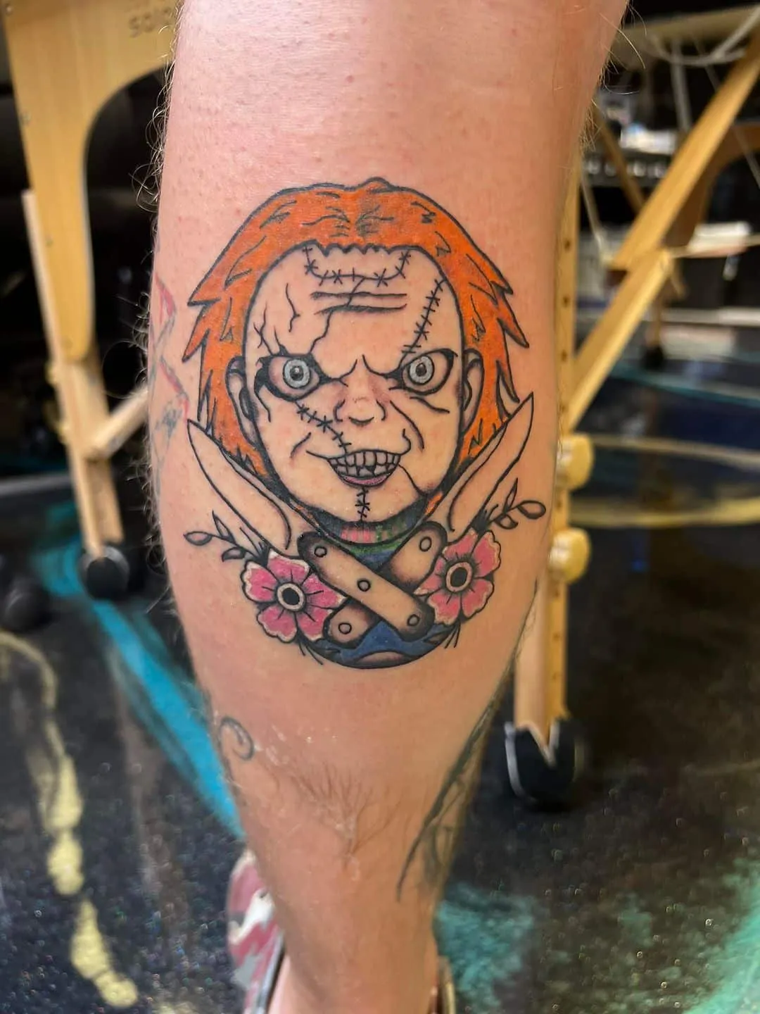 Tattoo by Trey Couch at Fallen Raven Tattoo Studio