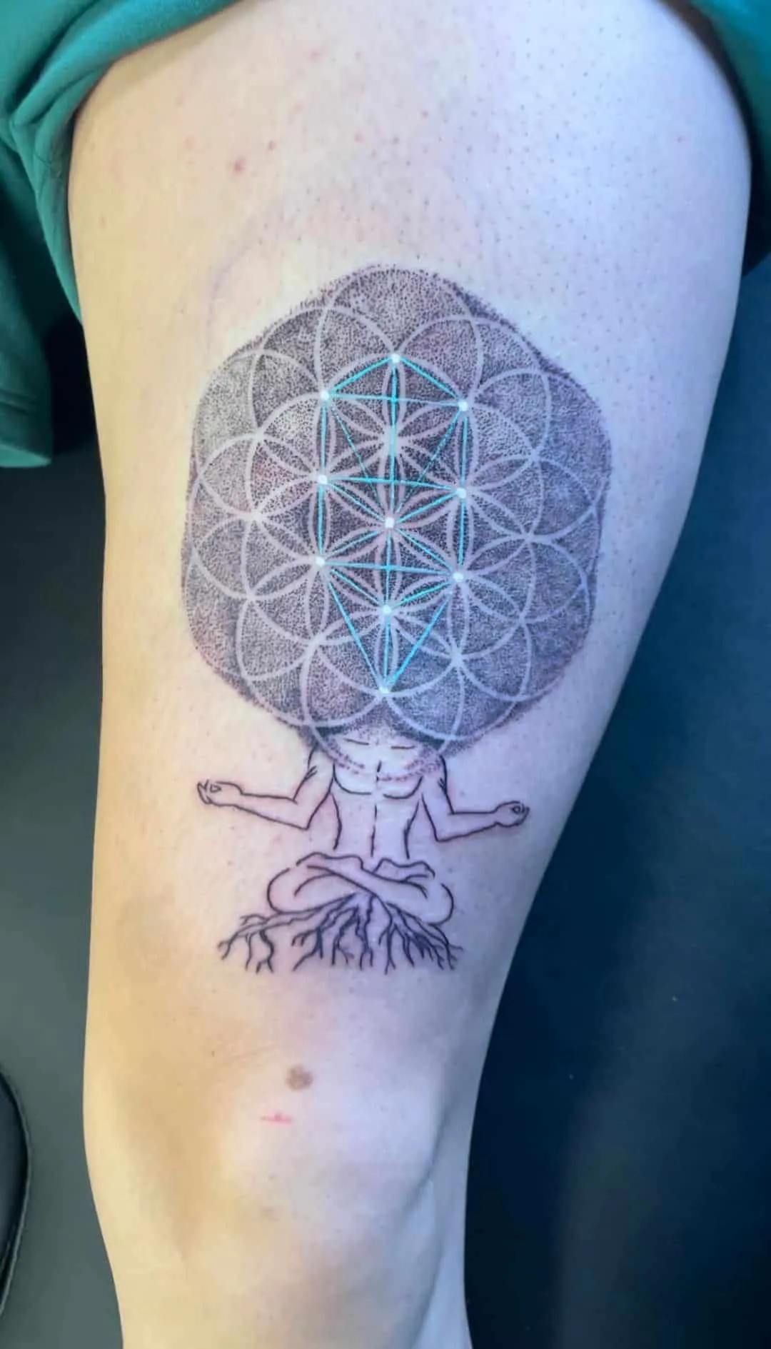 Tattoo by TJ Cornelius at Fallen Raven Tattoo Studio