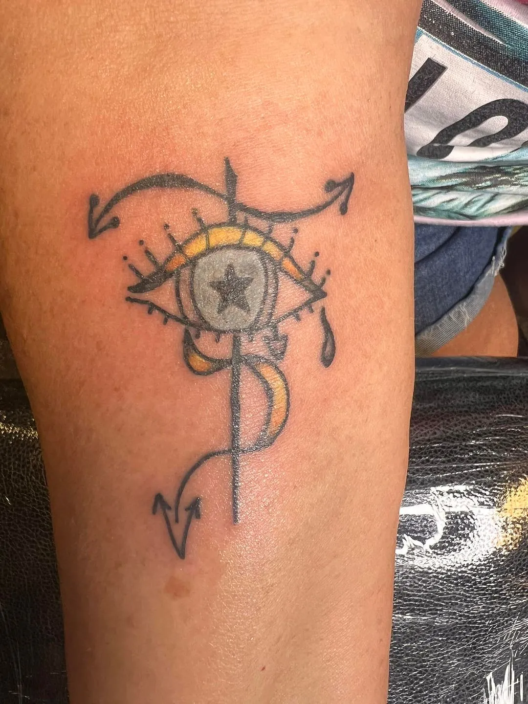 Tattoo by Trey Couch at Fallen Raven Tattoo Studio